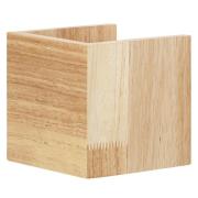 Smart+ Orbis Wall lamp wood square TW 100mm x 100mm 1x5W (Holz)