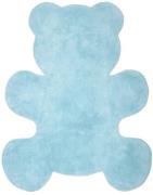 Nattiot Teppich Bär, 80x100 cm, Blau