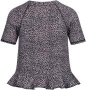 Saltabad Ines Badeshirt, Grau/Schwarz Leo, 2 Jahre