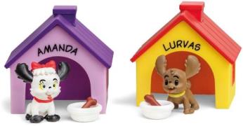 Bamse Figurenset Amanda + Lurvas