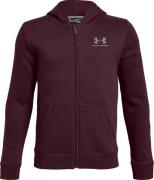 Under Armour Fleece FZ Kapuzenpullover, Red S