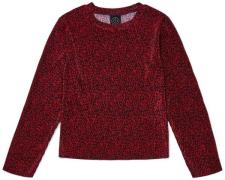 Luca &  Lola Elettra Langarmshirt, Red Leopard 146-152