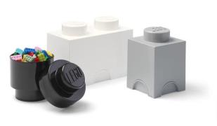 LEGO Aufbewahrung 3, White/Grey/Black