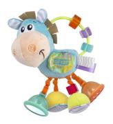 PlayGro Clip Clop Aktivitätsspielzeug Rassel mit Spiegel, Babyspielzeu...