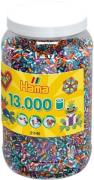 Hama Midi Perlen Gestreift 13000 pcs Mix 90