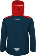 Trollkids Bergen Regenjacke, Bright Red/Mystic Blue, Größe 104