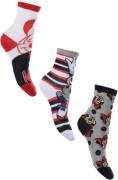 Disney Minnie Maus Socken 3er-Pack, Red, 31-34