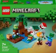 LEGO Minecraft 21240 Das Sumpfabenteuer