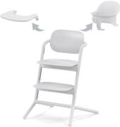 Cybex Lemo 3-in-1 Hochstuhl inkl. Babyset und Tablett, All White