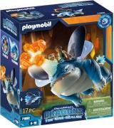 Playmobil 71082 Spielset Dragons: The Nine Realms - Plowhorn &  D'Ange...