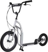 STIGA Air Scooter Tretroller 16 Zoll, Silber