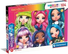 Clementoni Brilliant Rainbow Puzzle 104 Teile