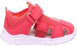 Superfit Wave Kinder Sandalen, Pink/Orange, Größe 23