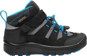 KEEN Hikeport Mid WP Wanderschuhe, Black/Blue Jewel 24