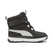 Puma Evolve Puretex AC PS Winterstiefel, Black/Ash Grey/White, 35