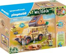 Playmobil 71293 Wiltopia Baukasten Mit dem Geländewagen bei den Löwen