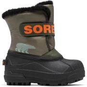 Sorel Children's Snow Commander Winterstiefel, Green, 29