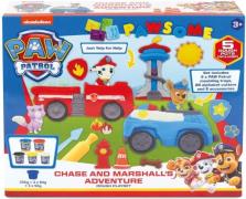 Paw Patrol Chase &  Marshall Bastelset Modelliergips