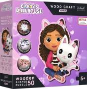 Trefl Wood Craft Junior Gabby's Dollhouse Puzzle 50 Teile