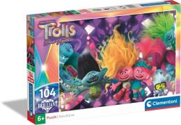 Clementoni Trolls Brilliant Puzzle 104 Teile