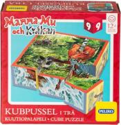 Peliko Mama Muh und die Krähe Würfelpuzzle 9 Teile