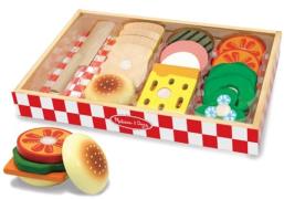 Melissa &  Doug Küchenspielzeug Mach Deine Eigenen Sandwiches