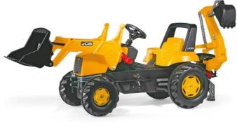 Rolly Toys Trettraktor mit Lader und Bagger JCB