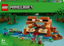 LEGO Minecraft 21256 Das Froschhaus