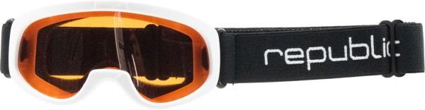 Republic Goggle R610 Kids Skibrille, White