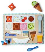 Melissa &  Doug Magnetisches Puzzle &  Spielset Eis, 16 Teile