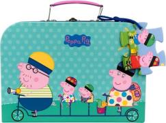 Peppa Wutz Koffer mit Puzzle 25 Teile