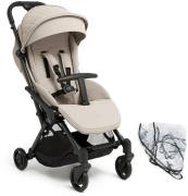 Beemoo Easy Fly Lux 4 Buggy inkl. Regenschutz, Sand Beige