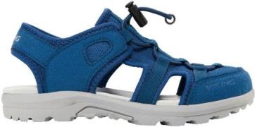 Viking Sandvika Kinder Sandalen, Blau, 24