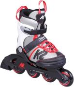 K2 Cadence G Ltd Inlineskates, Grau/Rot, S