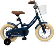 Pinepeak Retro City Kinderfahrrad 12 Zoll, Grau