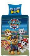 Paw Patrol Bettwäsche 150 x 210, Blau