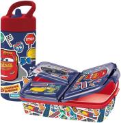 Disney Cars Brotdose &  Flasche, Blau