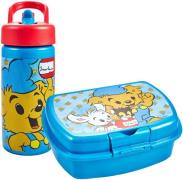 Bamse Brotdose &  Flasche, Blau