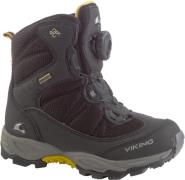 Viking Boulder GTX Stiefel, Black/Silver 31