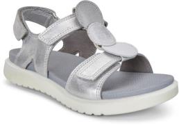 Ecco Flora Kinder Sandalen, Silver 26