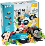 BRIO 34595 Builder Nachziehmotor-Konstruktionsset