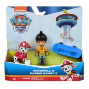 Paw Patrol Hero Pup Set Daring Danny und Marshall