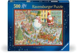 Ravensburger Here Comes Christmas Puzzle 500 Teile