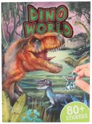 Dino World Bastelbuch mit Schaumstickern