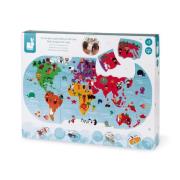 Janod Puzzle Badespielzeug Explorers Map