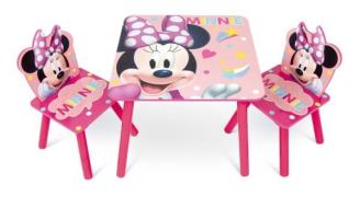 Disney Minnie Maus Tisch und Stühle, Rosa