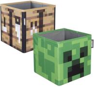 Minecraft Aufbewahrungsboxen 2er-Pack