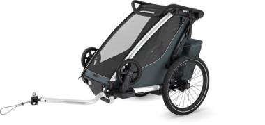 Thule Chariot Cross 1 Fahrradanhänger, Dark Slate G3