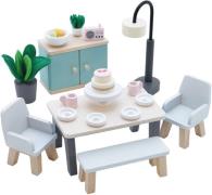 Le Toy Van Esszimmer Puppenhausmöbel 18 Teile