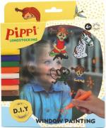 Pippi Langstrumpf Fenstermalset